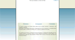 Desktop Screenshot of consorciomarinabaja.org